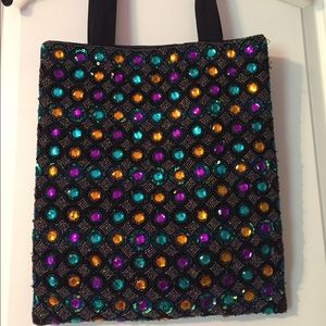 Rhinestone, beaded, sequined beautiful bag